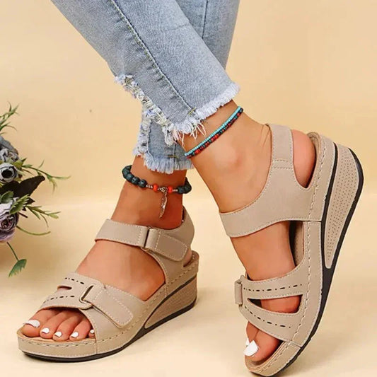 Comfort Flex Wedge Sandals - Zorya