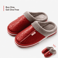 Orthopaedic Leather Slippers – Fleece Lining [Odour - Neutralising] – Buy 1 Get 2 FREE - Zorya