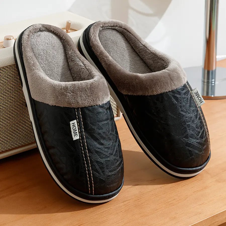 Orthopaedic Leather Slippers – Fleece Lining [Odour - Neutralising] – Buy 1 Get 2 FREE - Zorya