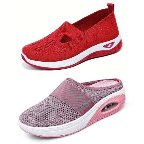 Promoción compre 1 llévese 2 - Zapatillas ortopédicas con amortiguación y suela antideslizante Comfort Ultra - Zorya