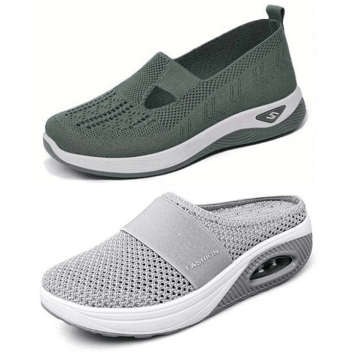 Promoción compre 1 llévese 2 - Zapatillas ortopédicas con amortiguación y suela antideslizante Comfort Ultra - Zorya