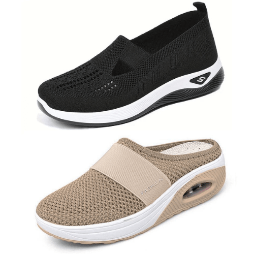 Promoción compre 1 llévese 2 - Zapatillas ortopédicas con amortiguación y suela antideslizante Comfort Ultra - Zorya