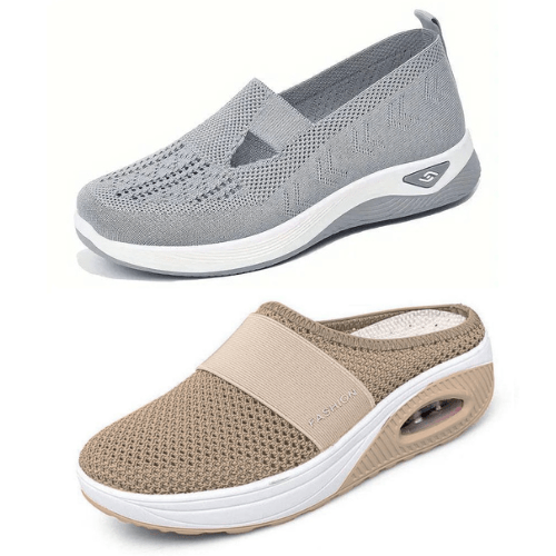 Promoción compre 1 llévese 2 - Zapatillas ortopédicas con amortiguación y suela antideslizante Comfort Ultra - Zorya