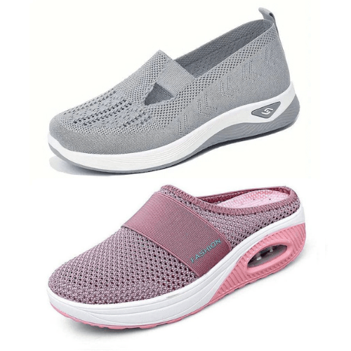 Promoción compre 1 llévese 2 - Zapatillas ortopédicas con amortiguación y suela antideslizante Comfort Ultra - Zorya