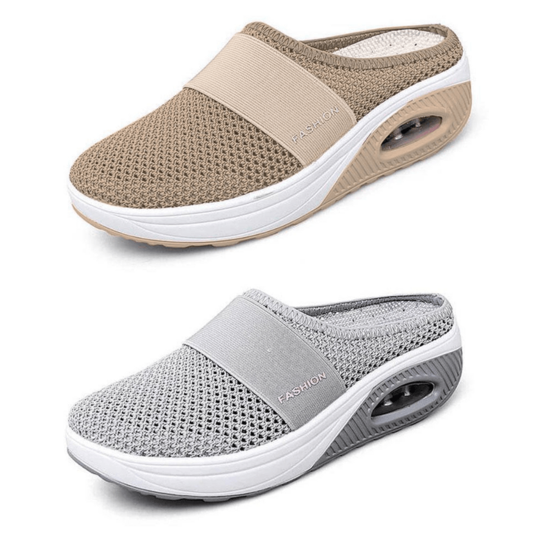 Promoción compre 1 llévese 2 - Zapatillas ortopédicas con amortiguación y suela antideslizante | Light Feet - Zorya
