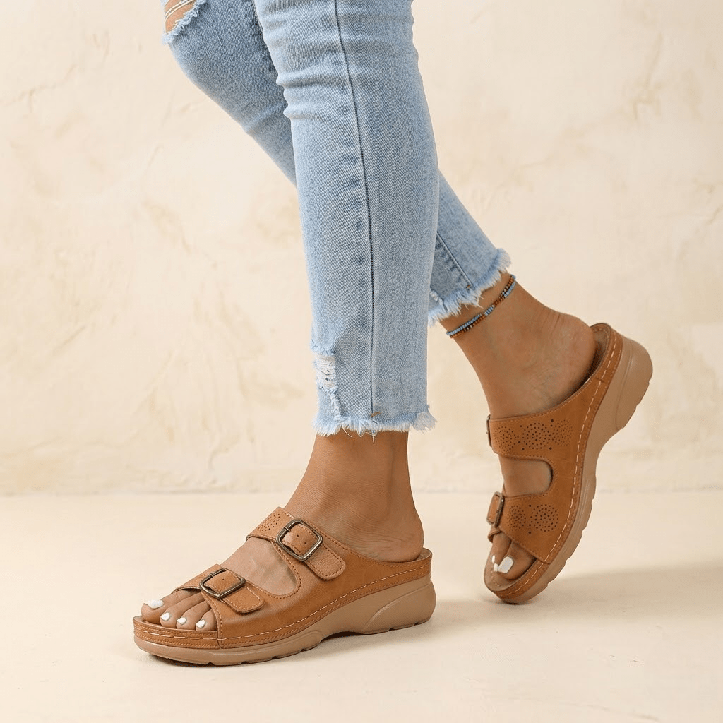 Sandalias Ortopédicas Elegant Comfort - Comodidad Superior - Zorya