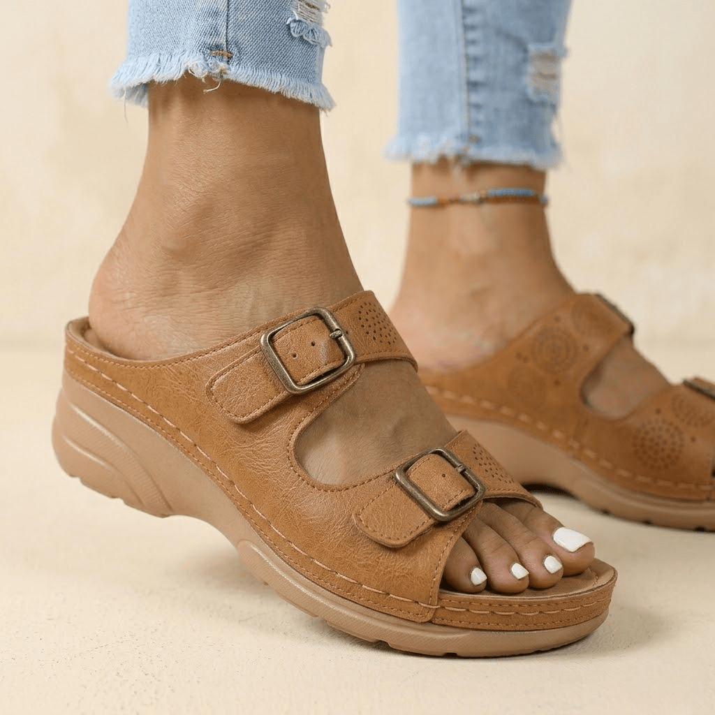 Sandalias Ortopédicas Elegant Comfort - Comodidad Superior - Zorya