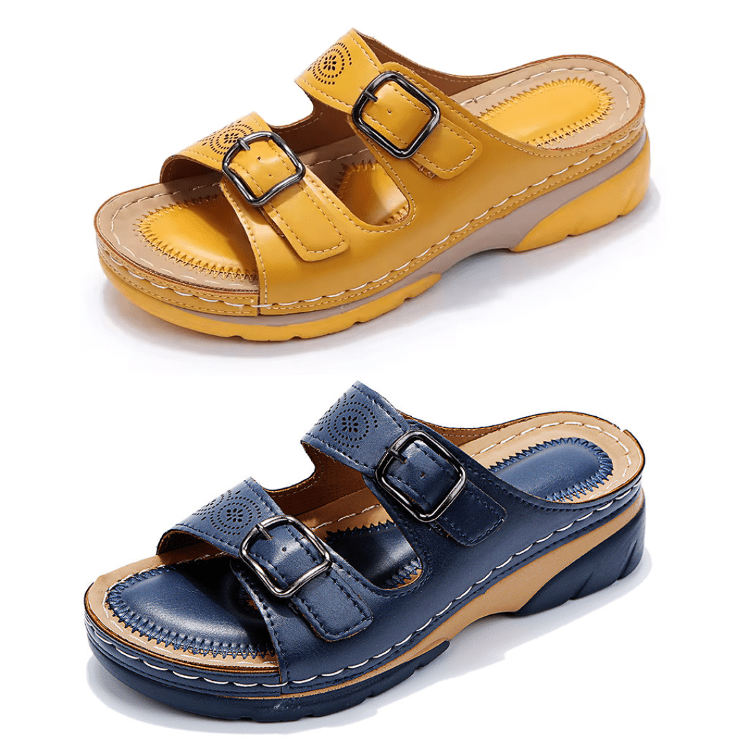 Sandalias Ortopédicas Elegant Comfort - Comodidad Superior - Zorya