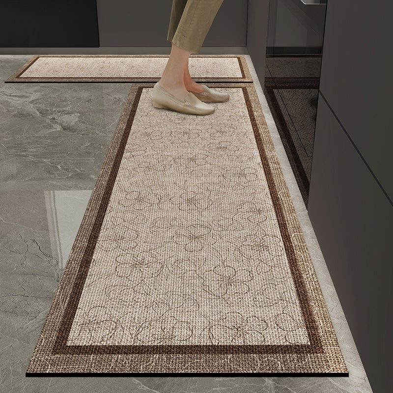Set de 2 alfombras de cocina absorbentes y antideslizantes - Zorya