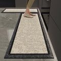 Set de 2 alfombras de cocina absorbentes y antideslizantes - Zorya