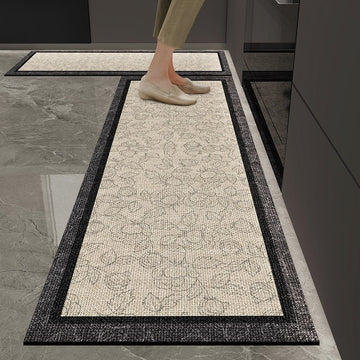 Set de 2 alfombras de cocina absorbentes y antideslizantes - Zorya
